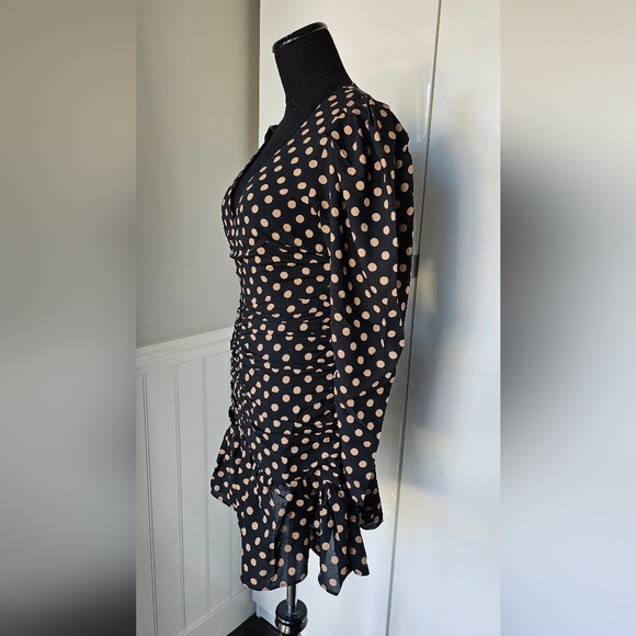 NWT MINKPINK Ayat Polka Dot Mini Dress From Revolve Clothing SIZE XS - Picture 5 of 9